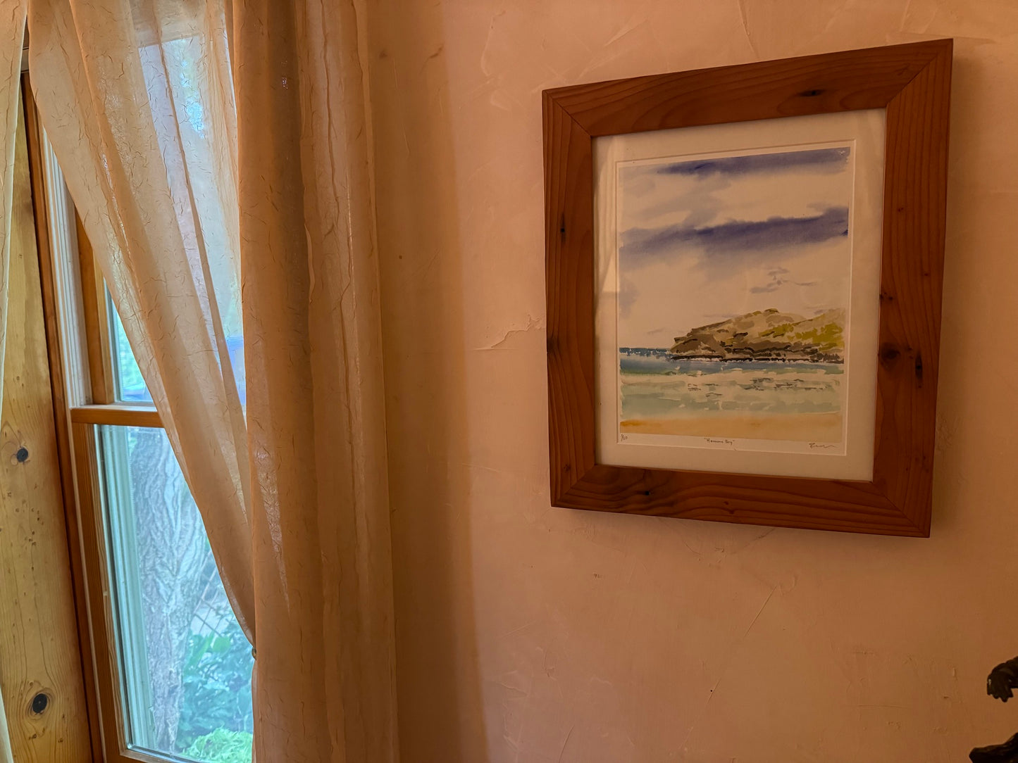 Hanauma Bay, Oahu, Watercolor, Plein Air