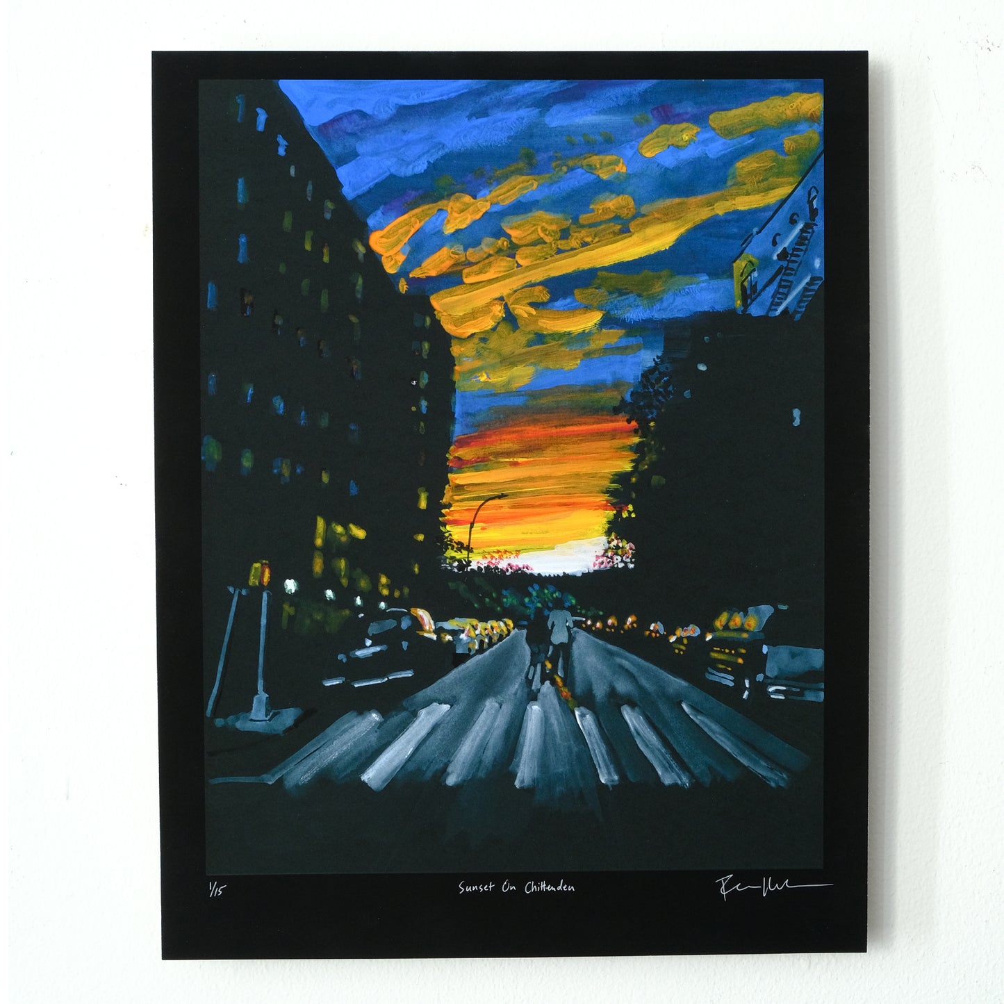 Sunset on Chittenden, Washington Heights