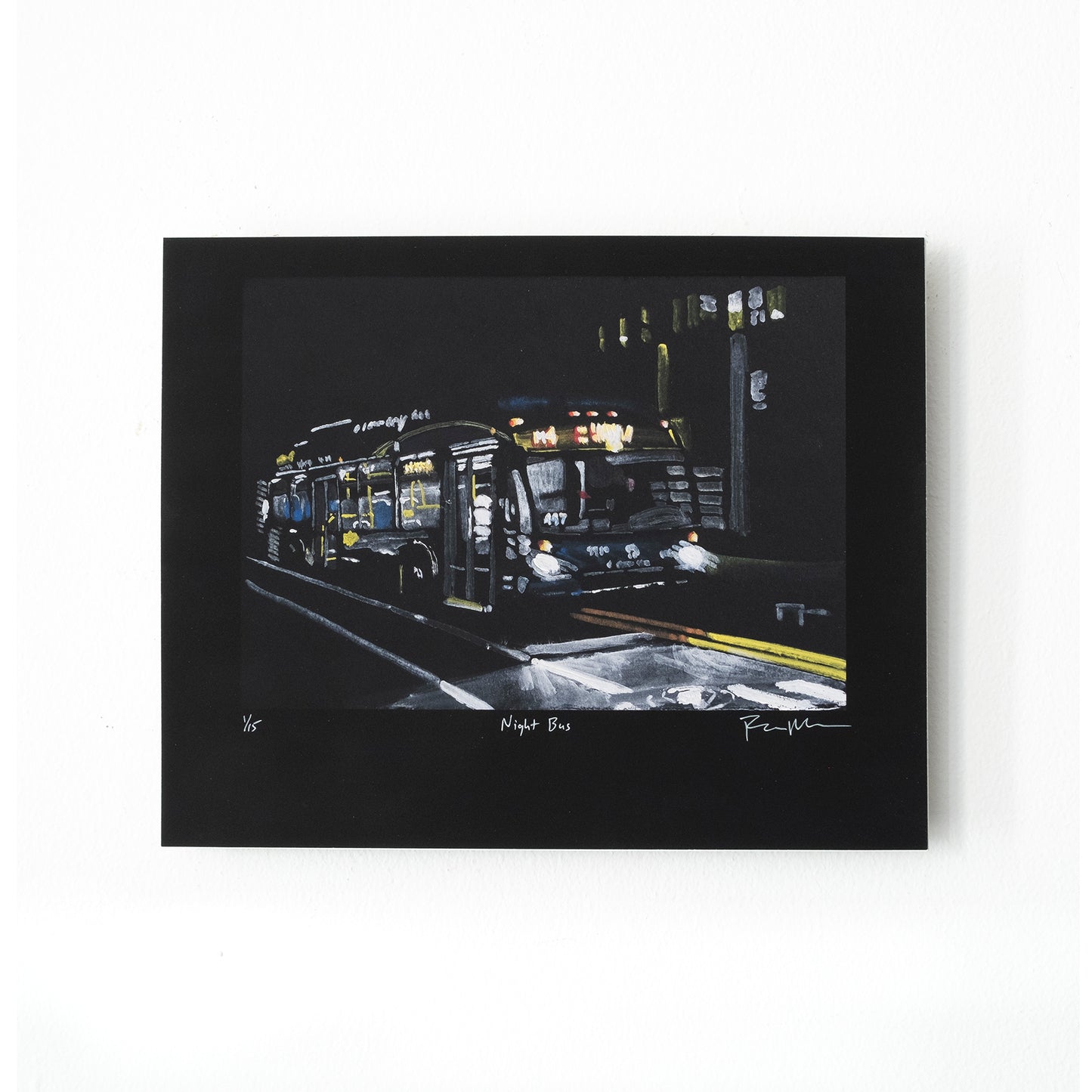 Night Bus, Fort Washington, M4, Washington Heights
