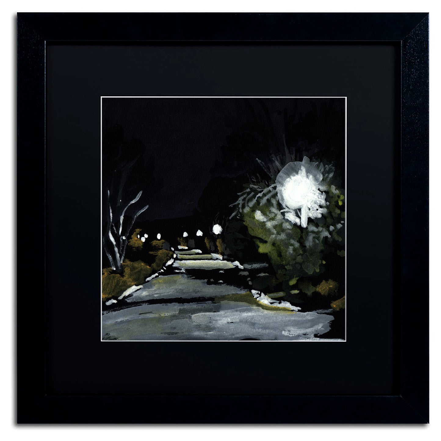 Fort Tryon Park Entrance, Night Scene, Path