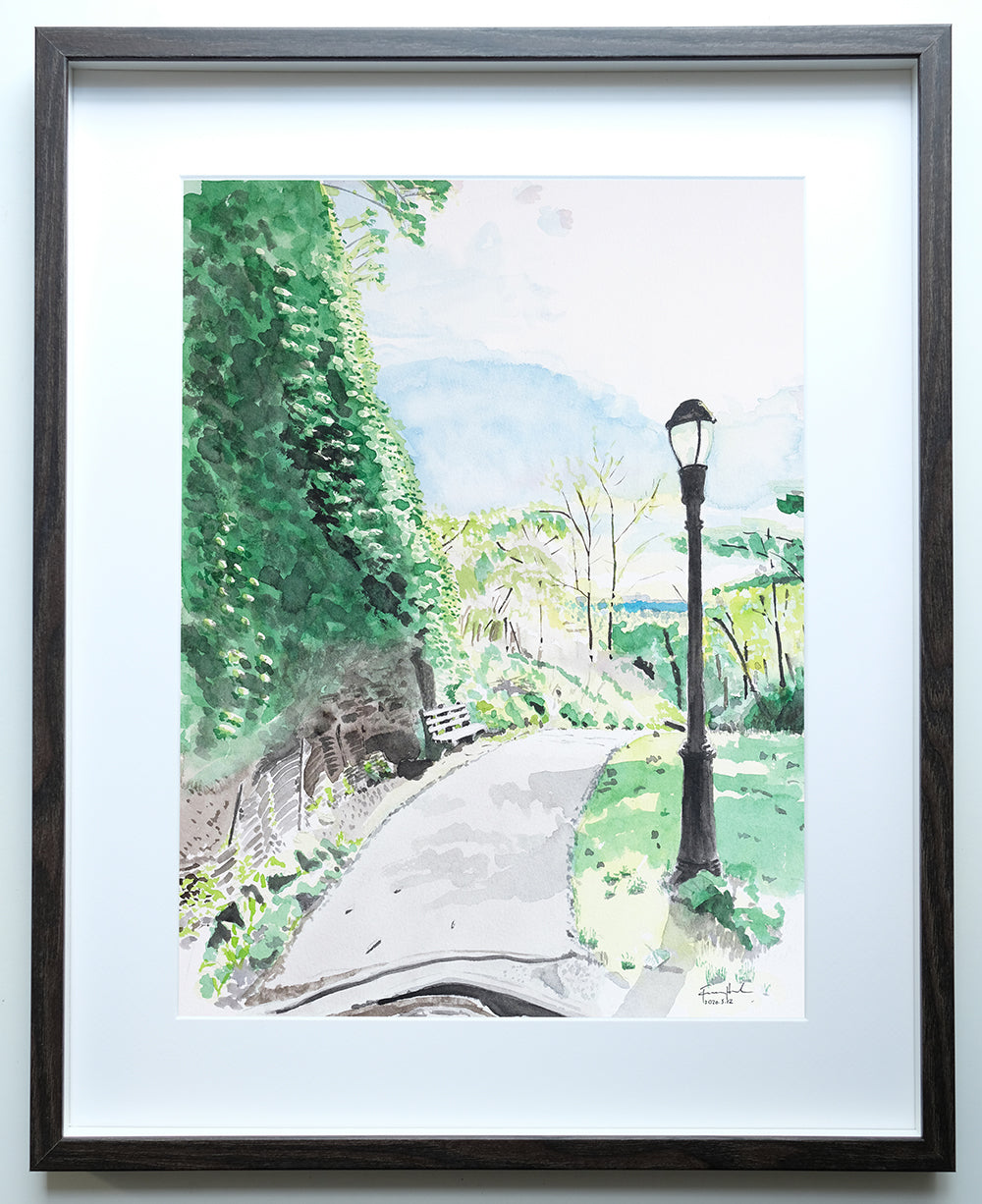 Fort Tryon Path, Park Bench