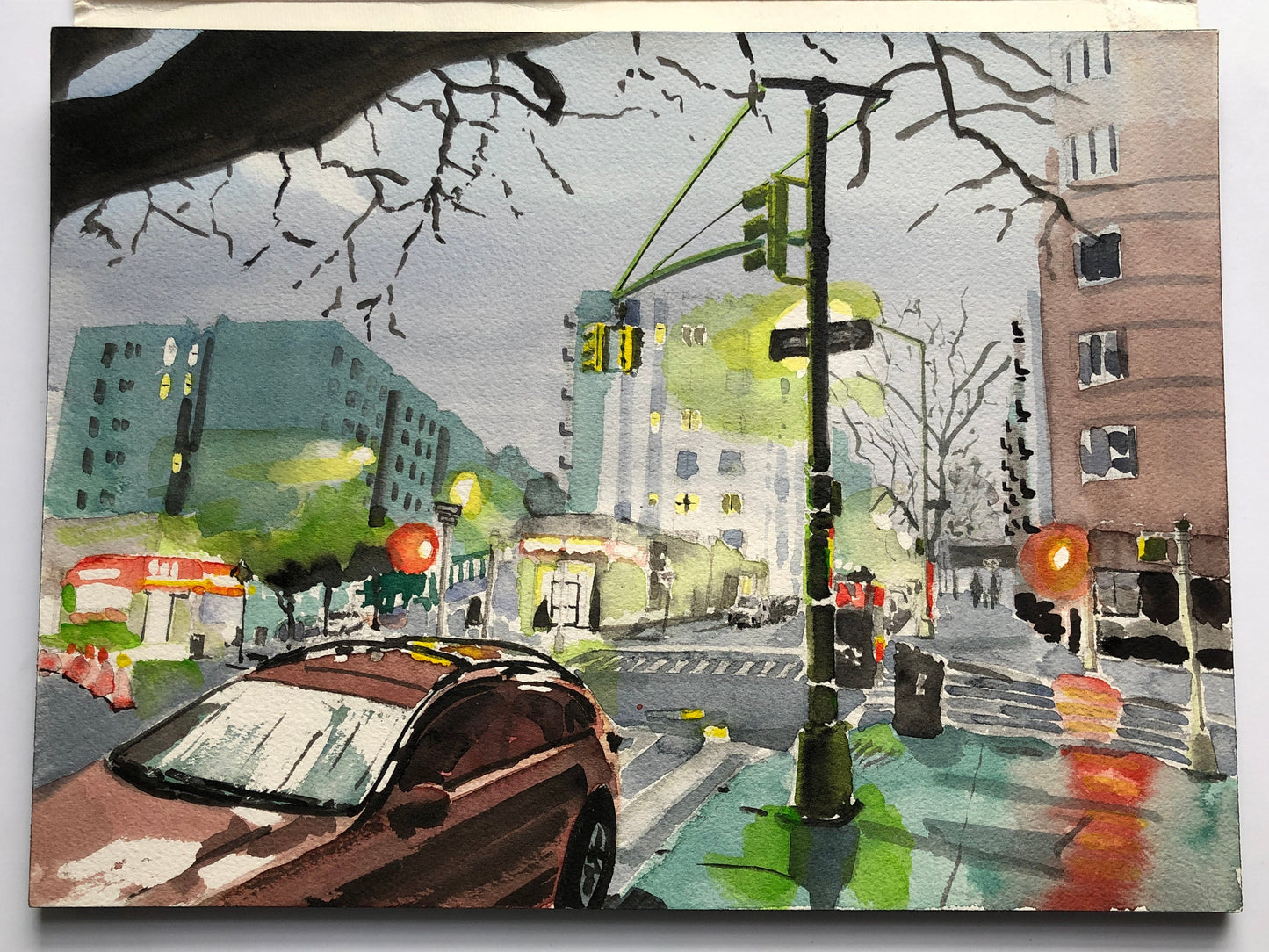 Foggy Intersection