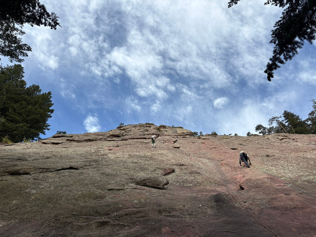 While They Went Climbing...