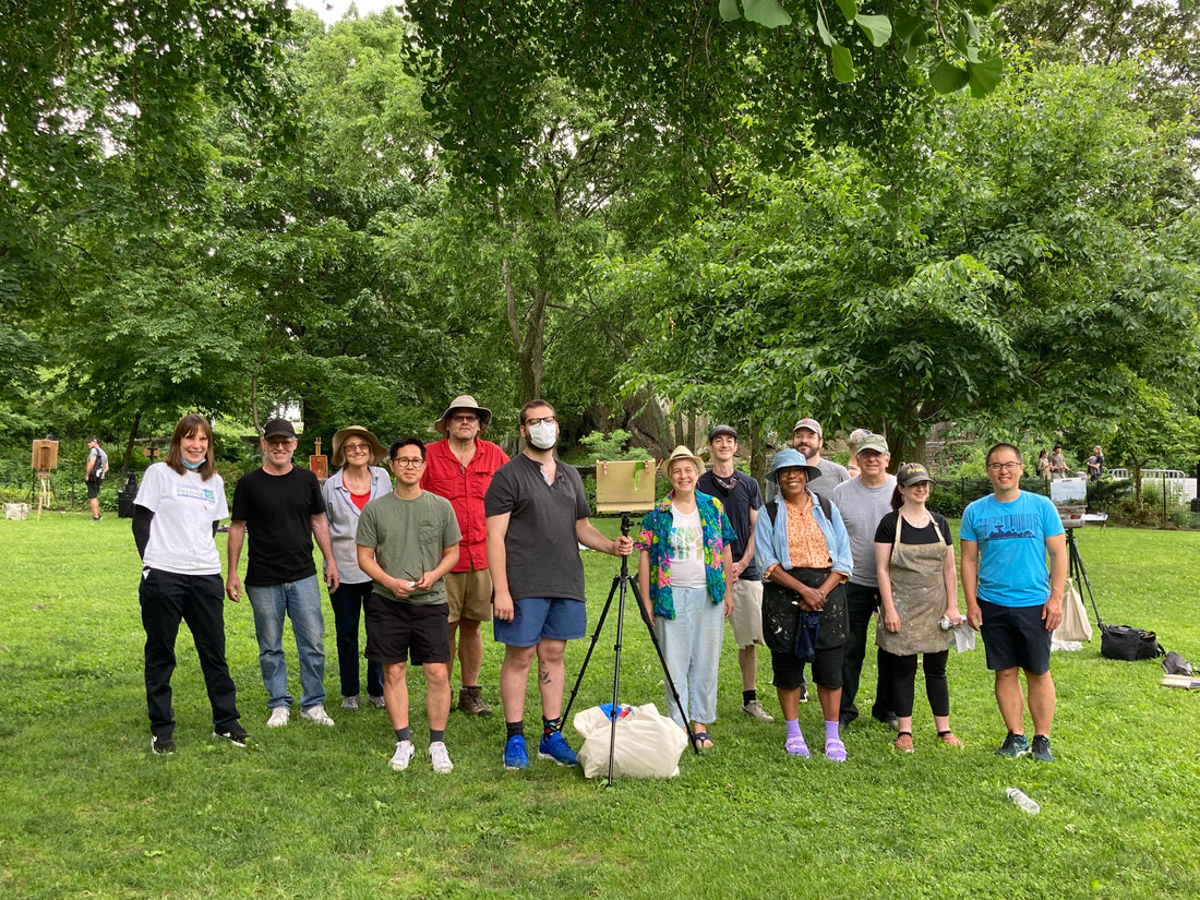Plein Air Paint Out (Summer 2022 - Fort Tryon Park)
