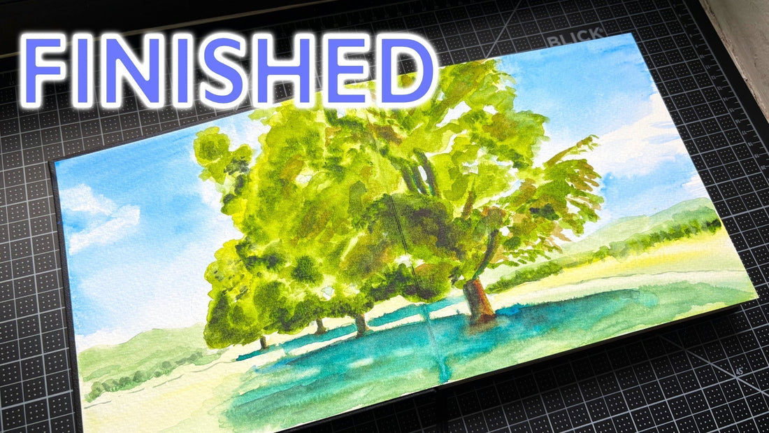 I Finished My Luchetti Sketchbook!