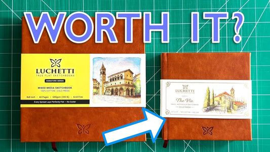 The Luchetti Via Sketchbook: My First Look at this Pocket-Sized Sketchbook