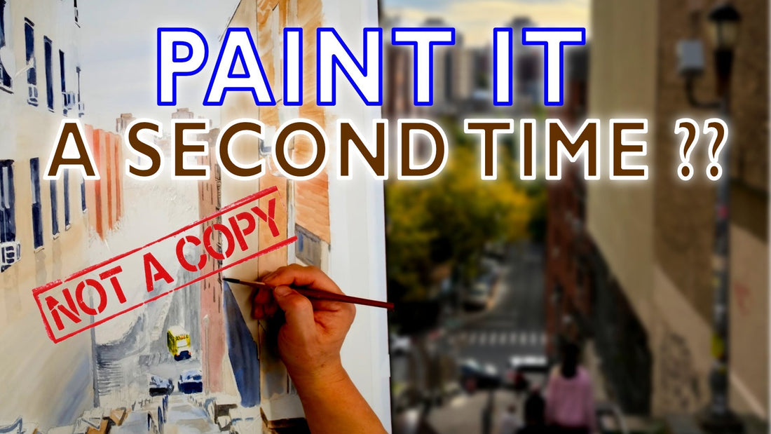 I Painted the 187th Street Stairs Again!