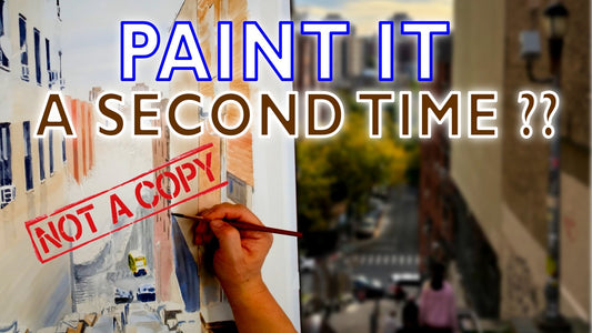 I Painted the 187th Street Stairs Again!