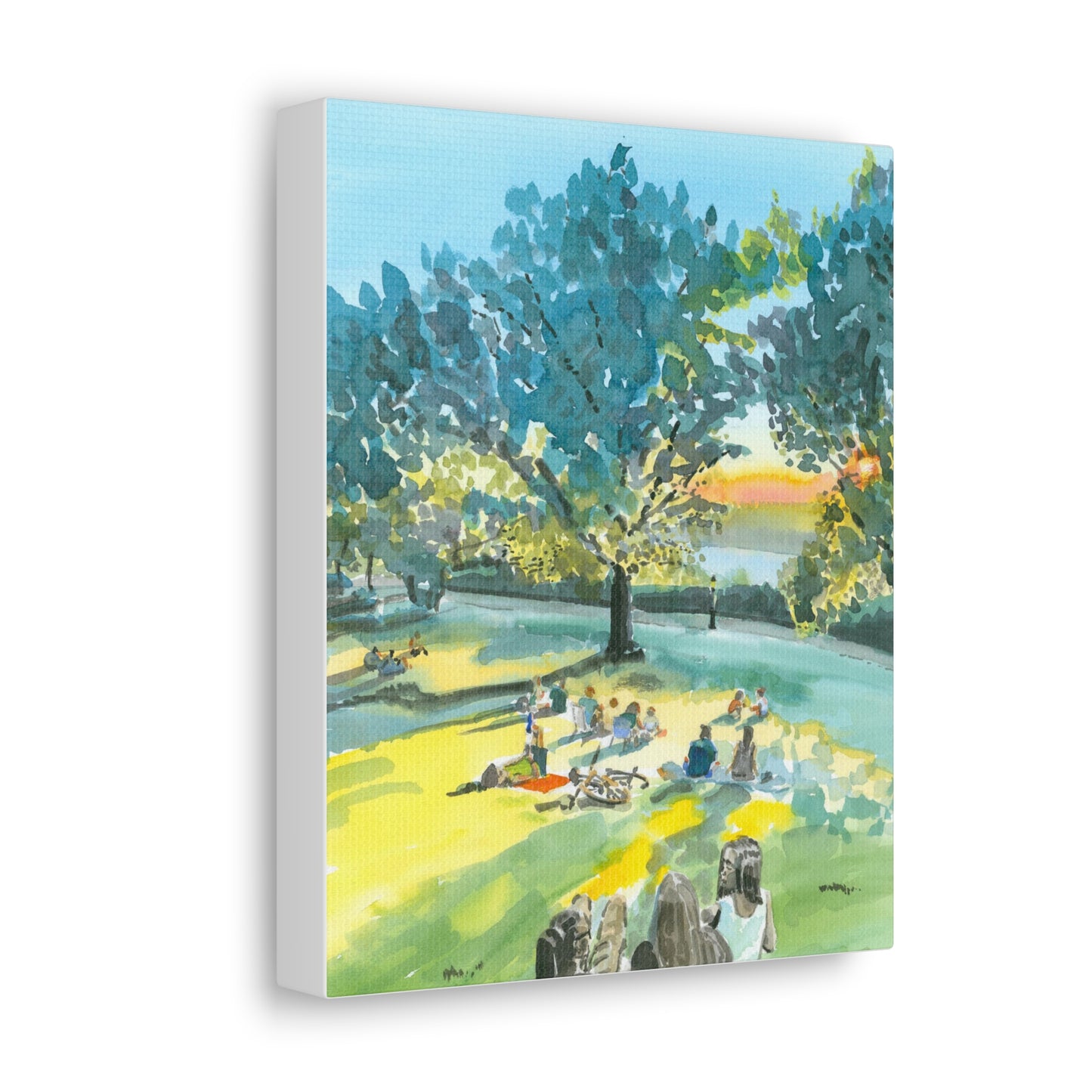 Canvas Gallery Wrap - Billings Lawn