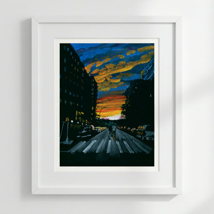 Sunset on Chittenden, Washington Heights