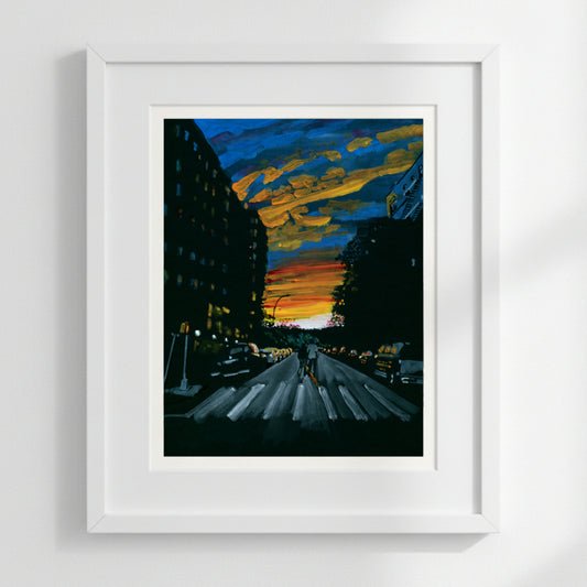 Sunset on Chittenden, Washington Heights