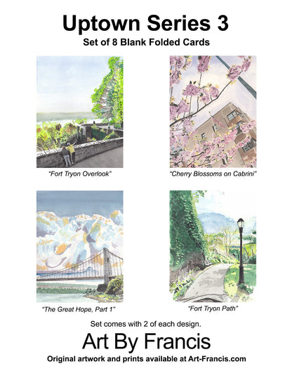 Notecards - Uptown Series 3 (8-pack)
