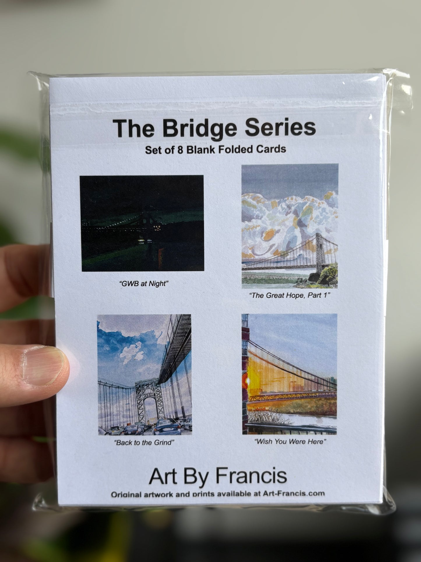 Notecards - The Bridge Series (8-pack)