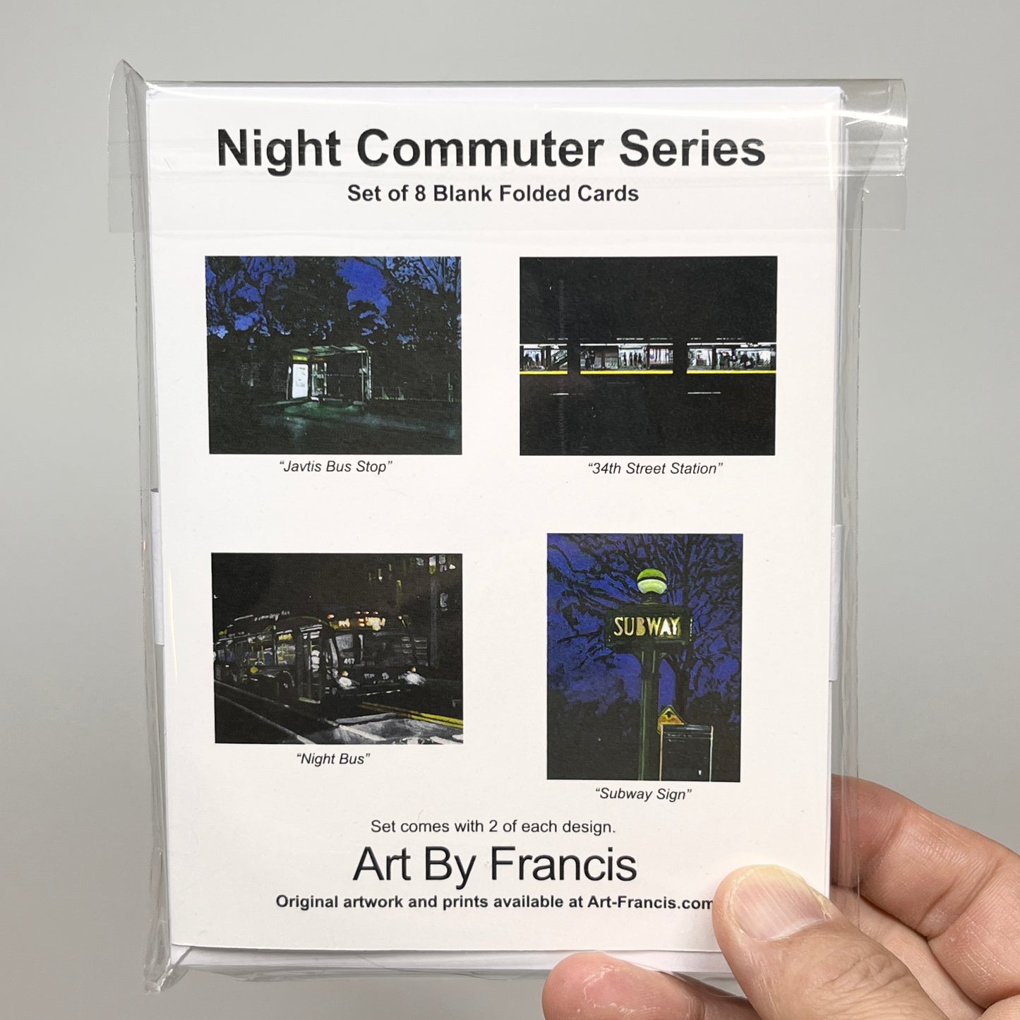 Notecards - Night Commuters