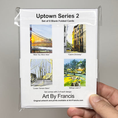 Notecards - Uptown Series 2 (8-pack)