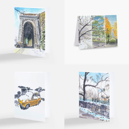 Notecards - Uptown Winter (8-pack)