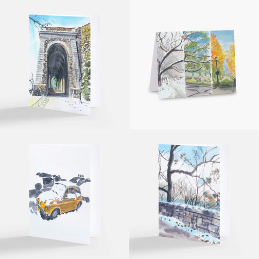 Notecards - Uptown Winter (8-pack)