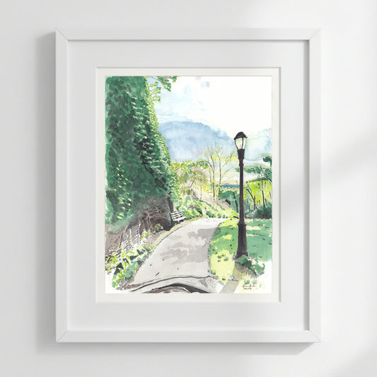 Fort Tryon Path, Park Bench