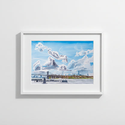 The Western Cityscape, Williamsburg, Manhattan, East River