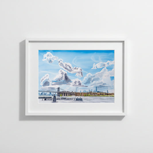 The Western Cityscape, Williamsburg, Manhattan, East River