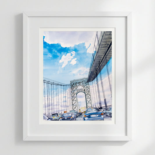 Back to the Grind, George Washington Bridge, Manhattan