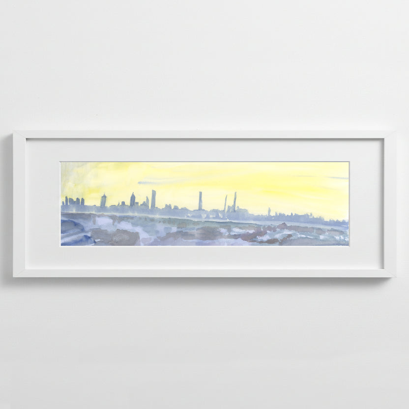 Manhattan from Flushing, Skyline