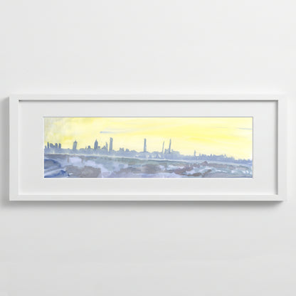 Manhattan from Flushing, Skyline