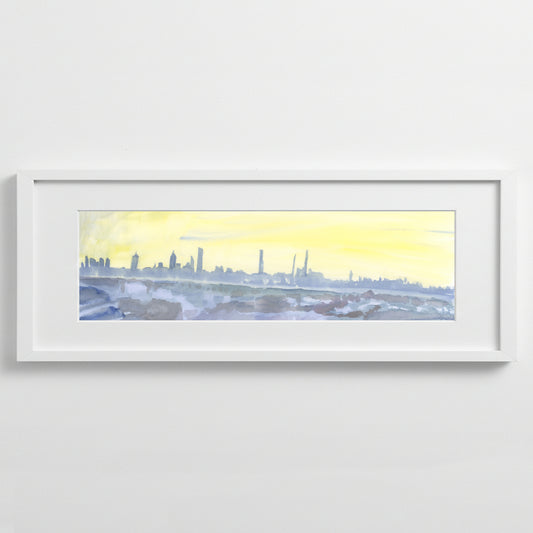Manhattan from Flushing, Skyline