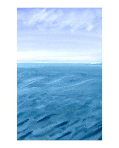 Headed to Victoria, British Columbia, Alaskan Cruise, art print, watercolor