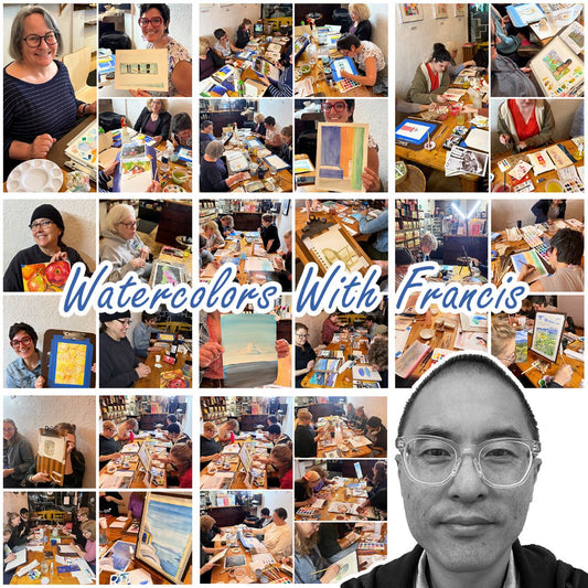 Watercolors With Francis (In-Person, Uptown)