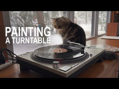 Technics SL-1200MK2 Turntable, Watercolor Painting