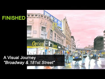 Broadway & 181st Street, Busy Intersection