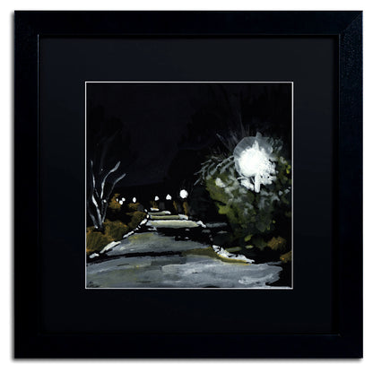 Fort Tryon Park Entrance, Night Scene, Path