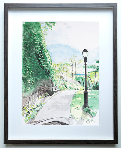 Fort Tryon Path, Park Bench