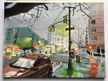 Foggy Intersection