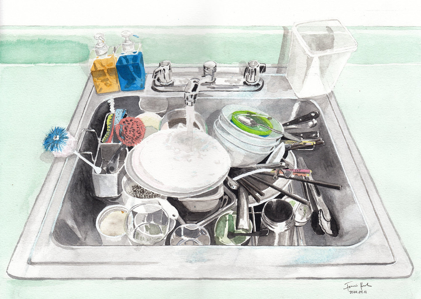 Sink, Dirty Dishes