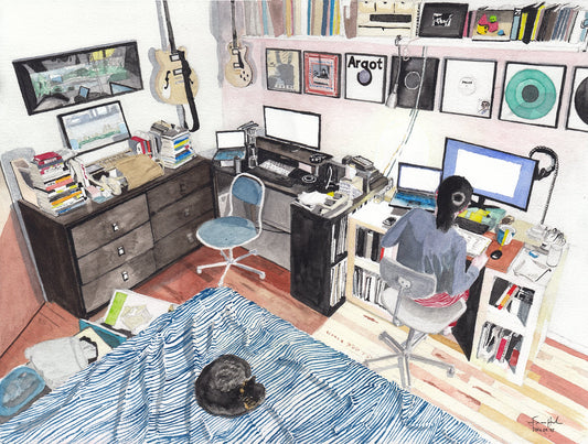 Home Office, Bedroom